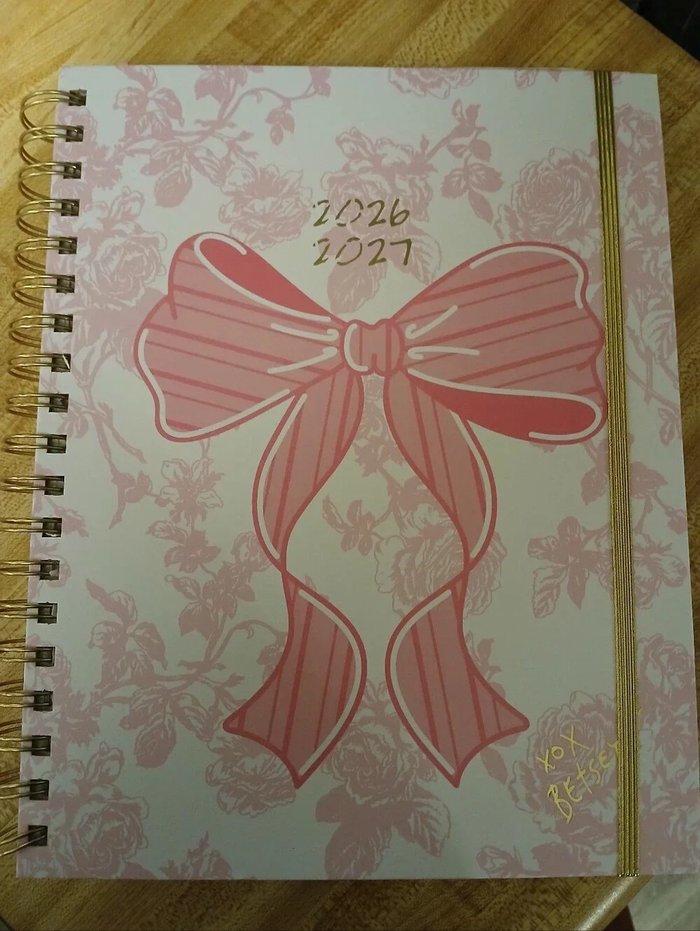 Betsey Johnson NWT 2026-2027 Spiralbound Planner -3 Designs